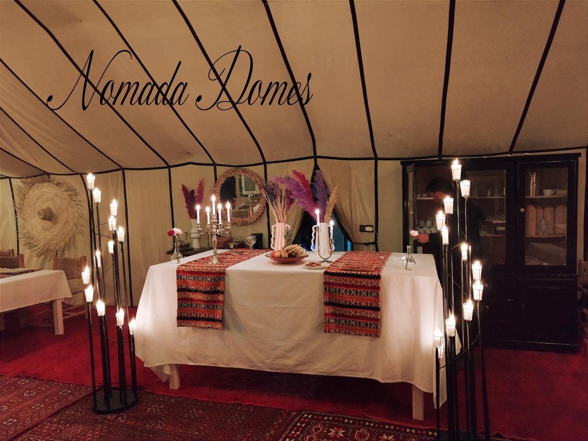 Hotel Nomada Domes Camp With Airco Merzouga Exterior foto